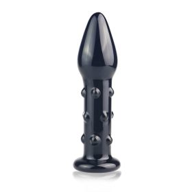 Lovetoy 5.5" Glass Romance Black