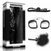 Lovetoy Deluxe Bondage Kit Black III - Fekete BDSM készlet