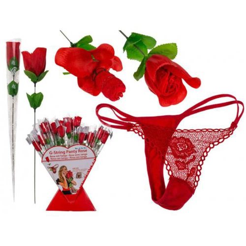 Out Of The Blue Rose with Red G-String – Piros Tanga Rózsában