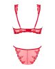 Obsessive Lonesia 2-pcs set red  S/M
