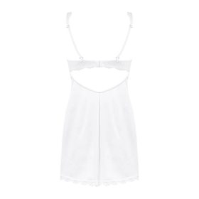 Obsessive Amor Blanco underwire chemise & tanga white   S/M