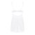Amor Blanco underwire chemise & thong white   S/M