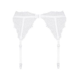 Obsessive Bianelle garter belt white  S/M