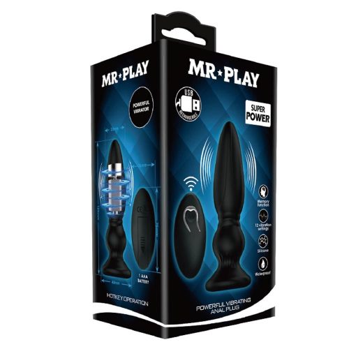 Joy Mr. Play Super Power Anal Plug II fenékdugó