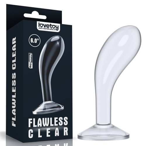Lovetoy Flawless Clear – 6.0" prosztata plug