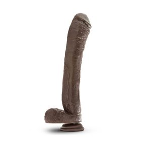 Blush Dr.Skin Mr.Ed 13 inch Dildo Chocolate