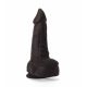 X-MEN 8.5" Dildo Colours Pleasure Black 5 Letapsztható dildó