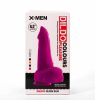 X-MEN 8.5" Dildo Colours Pleasure Black 5 Letapsztható dildó