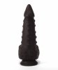 X-MEN 8.5" Dildo Colours Pleasure Black 5 Letapsztható dildó