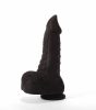 X-MEN 8.5" Dildo Colours Pleasure Black 5 Letapsztható dildó