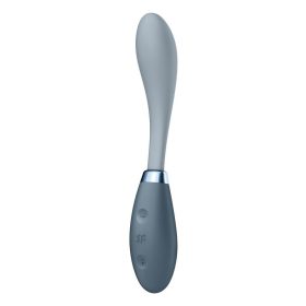 Satisfyer G-Spot Flex 3 - akkus G-pont vibrátor (szürke)