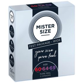 Mister Size MISTER SIZE - 60-64-69 Óvszer (3db)