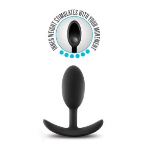 Blush Anal Adventures Vibra Slim Plug - Medium