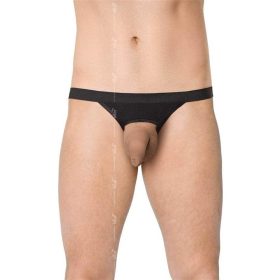 Softline Férfi tanga 4532 - Fekete OneSize