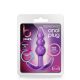 Blush B YOURS TRIPLE BEAD ANAL PLUG PURPLE