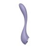 Satisfyer G-Spot Flex 5+ Lilac – G-pont stimuláló, flexibilis vibrátor, többfunkciós