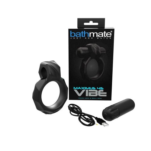 Bathmate Maximus Vibe 45 – rezgő péniszgyűrű, 10 vibrációs funkcióval