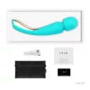 Lelo Smart Wand 2 Medium – luxus masszírozó pálca, közepes méret (ocean blue)