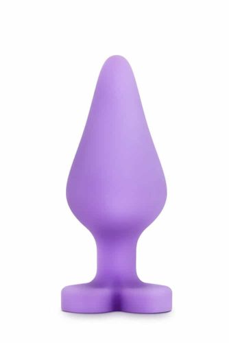 Candy Heart Fuck Me szív talpú anál tágító – lila