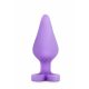 Candy Heart Fuck Me szív talpú anál tágító – lila