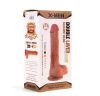 Outlet X-MEN 8.3" Double Layer Silicone Dildo Brown – Kettős rétegű, valósághű dildó