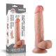 Lovetoy Sliding-Skin hajlítható dildo tapadókoronggal