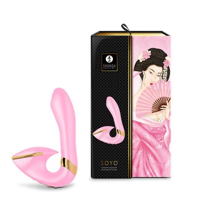 Shunga - Soyo Intimmasszírozó világos rózsaszínű