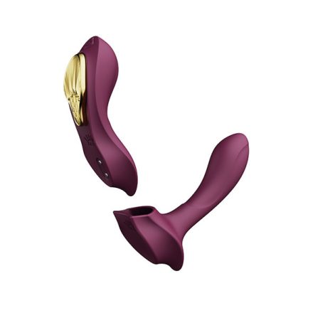 Zalo - Aya viselhető masszírozó Velvet Purple bársony lila
