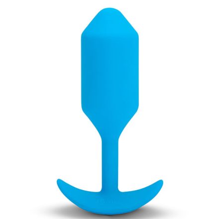 B-Vibe - Vibráló Snug Plug 3 (L) kék