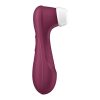 Satisfyer Pro 2 Gen 3 Wine Red – App-vezérelhető Léghullámos Csiklóizgató
