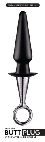 5" szilikon anál dugó