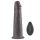 Lovetoy 8'' Dual Layered Silicone Rotator Brown