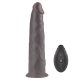 Lovetoy 9'' Dual Layered Silicone Rotator Brown