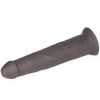 Lovetoy 9'' Dual Layered Silicone Rotator Brown