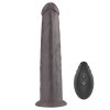 Lovetoy 9'' Dual Layered Silicone Rotator Brown