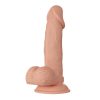 Beautiful Zebulon 7,6" Dildo – Valósághű, puha tapintású dildó