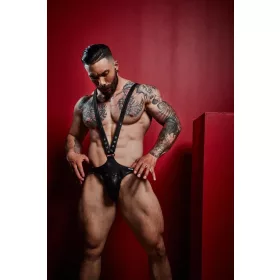 BL4CK by C4M - Dungeon Black Harness One Size