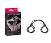 Cotton Cuffs Black – Fekete pamut bilincs, BDSM kiegészítő