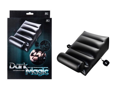 Dark Magic felfújható párna bilincsekkel