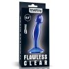 Flawless Clear – 6.5" prosztata plug (kék)