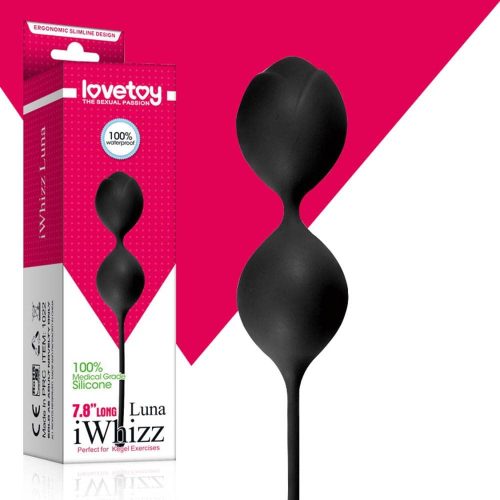 Iwhizz Luna – Dupla Szilikon Hüvelygolyó (85 g)