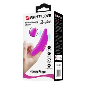 Pretty Love Delphini Honey Finger ujjvibrátor – lila