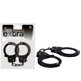 SEX EXTRA - METAL CUFFS BLACK