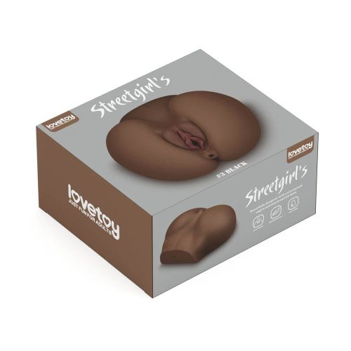 Lovetoy Streetgirl's 3 Black – Valósághű maszturbátor férfiaknak
