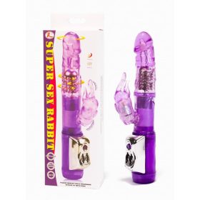 Joy Super Sex Rabbit Vibrator Purple