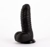 X-MEN David's 11.9" Cock Black – 30 cm-es valósághű fekete dildó