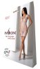 Passion BS097 fehér bodystocking O/S méretben