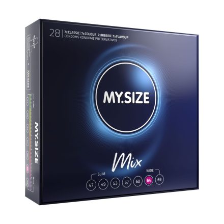 MY SIZE MIX Condoms 64 mm (28 pieces)