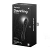 Satisfyer Dazzling Crystal 1 fekete vibrátor