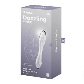   Satisfyer Dazzling Crystal 1 – Átlátszó Kristály Dildó